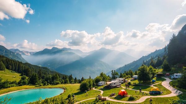 Les meilleurs campings avec piscines chauffées dans le Vercors